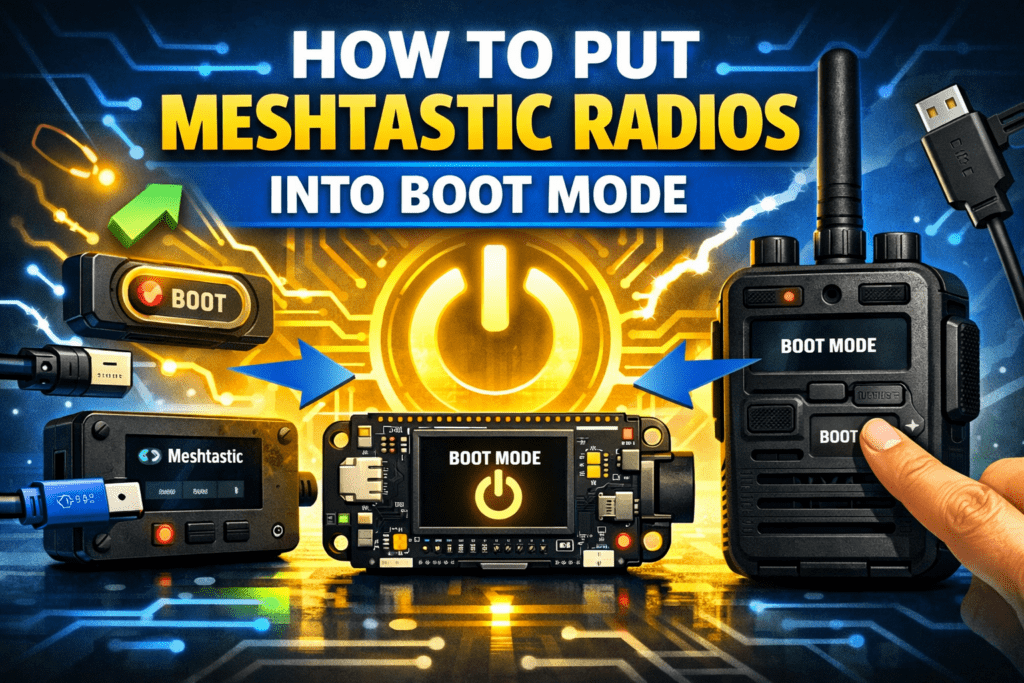 How to put Meshtastic Radios into Boot Mode